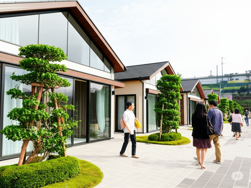 住宅展示場のイメージ